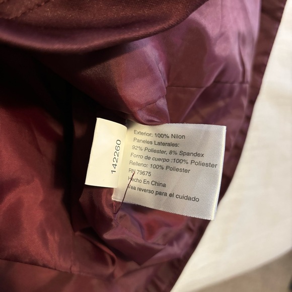 MICHAEL Michael Kors Burgandy Puffer Vest - SMALL - Picture 5 of 7